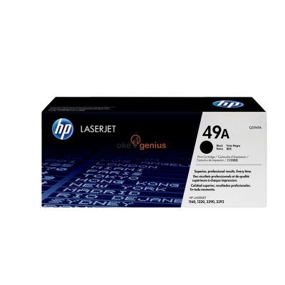 HP 49A Black Original LaserJet Toner Cartridge (Q5949A)