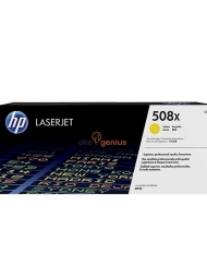 HP 508X High Yield Yellow Original LaserJet Toner Cartridge (CF362X)