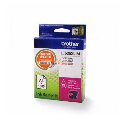 BROTHER Magenta Ink Catridge [LC-535XL-M] 