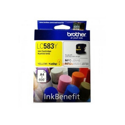 BROTHER Yellow Ink Cartridge [LC-583Y] 