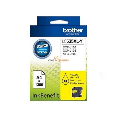 BROTHER Yellow Ink Catridge [LC-535XL Y] 