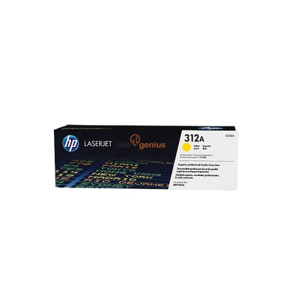 HP 312A Yellow Original LaserJet Toner Cartridge (CF382A)