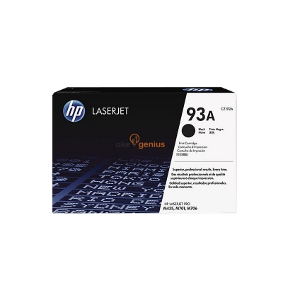 HP 93A Black Original LaserJet Toner Cartridge (CZ192A)