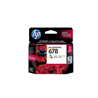 HP Original Ink Advantage Cartridge 678 - CZ108AA - Tri-color