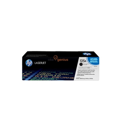 HP Original Toner Cartridge LaserJet 125A - CB540A - Hitam