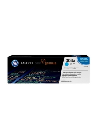 HP Original Toner Cartridge LaserJet 304A - CC531A - Cyan