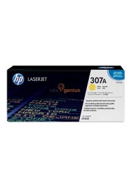 HP Original Toner Cartridge LaserJet 307A - CE742A - Kuning