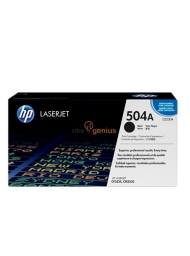 HP Original Toner Cartridge LaserJet 504A - CE250A - Hitam