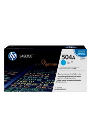 HP Original Toner Cartridge LaserJet 504A - CE251A - Cyan