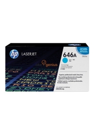 HP Original Toner Cartridge LaserJet 646A - CF031A - Cyan