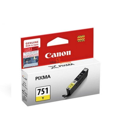 Canon Ink Cartridge CLI-751 Yellow