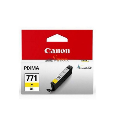 Canon Ink Cartridge CLI-771 Yellow XL