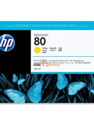 HP 80 350-ml Yellow Ink Cartridge [C4848A]