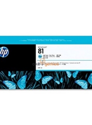 HP 81 LT CYAN DYE INK CRTG, 680ML [C4934A]