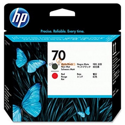 HP 70 PRINTHEAD BLACK RED  [C9409A]