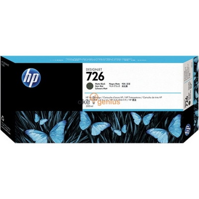 HP 726 300-ml Matte Black Designjet Ink Cartridge   [CH575A]