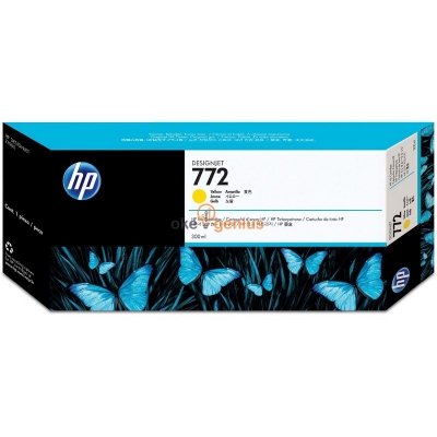 HP 772 300ML YELLOW DESIGNJET INK CARTRIDGE [CN630A]