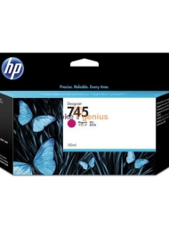 HP 745 130-ml Magenta Ink Cartridge    [F9J95A]