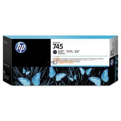 HP 745 300-ml Matte Black Ink Cartridge [F9K05A]