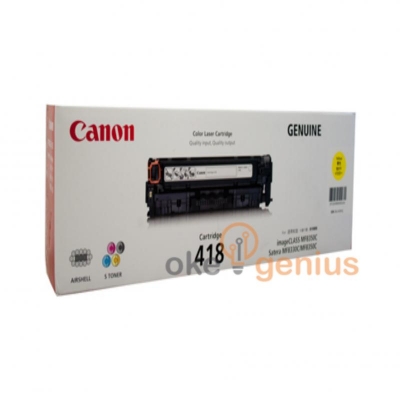 Toner Cartridge 418 Yellow