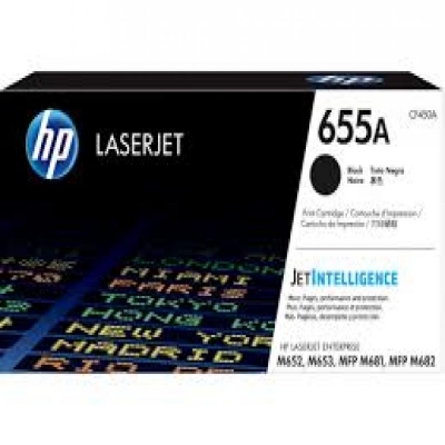 655A Black LaserJet Toner Cartridge [CF450A]