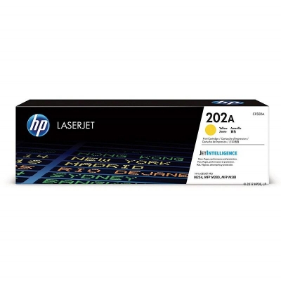 202A Yellow LaserJet Toner Cartridge [CF502A]