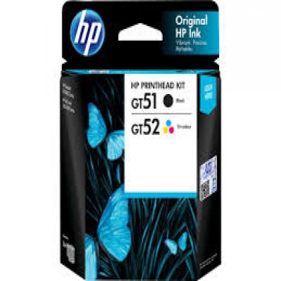 GT51/52 Blk/Clr Printhead Combo 2-Pk - 3JB06AA