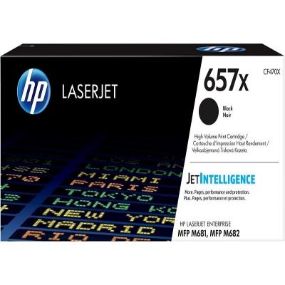 657X Black Original LaserJet Toner Cartridge  - CF470X