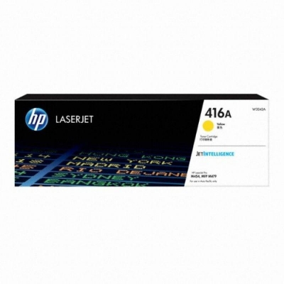 416A Yellow LaserJet Toner Cartridge - W2042A