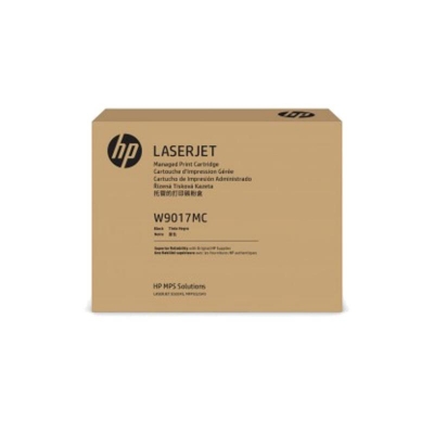 Black Managed LaserJet Toner Cartridge - W9017MC