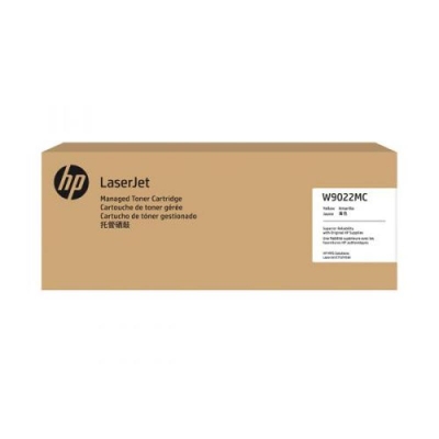 Yellow Managed LaserJet Toner Cartridge - W9022MC