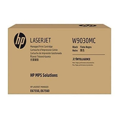 Black Managed LaserJet Toner Cartridge - W9030MC