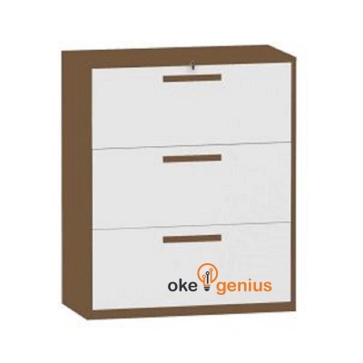 Drawer Cabinet 450X900X1091Mm 3 Doors