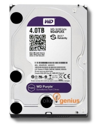 WD HDD 4TB WD PURPLE WD40PURX